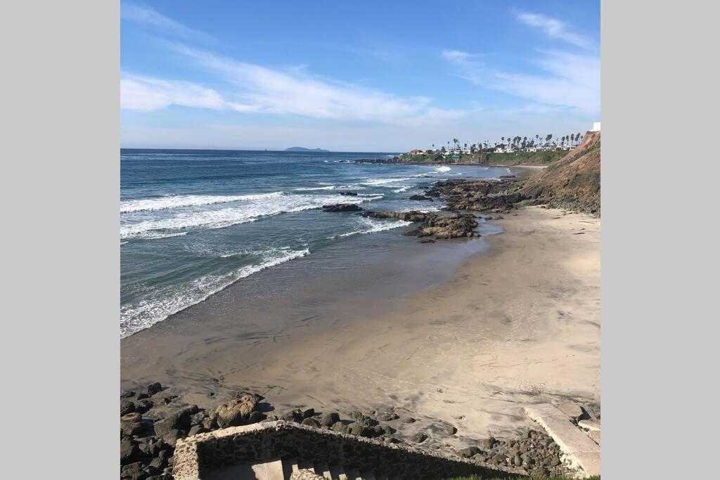 Beachfront Condo Close Puerto Nuevo, Papas, And Valle De Guadalupe Rosarito Exterior photo